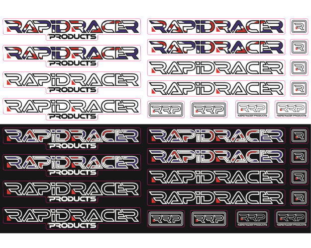 RRP Frame & Helmet Sticker Set